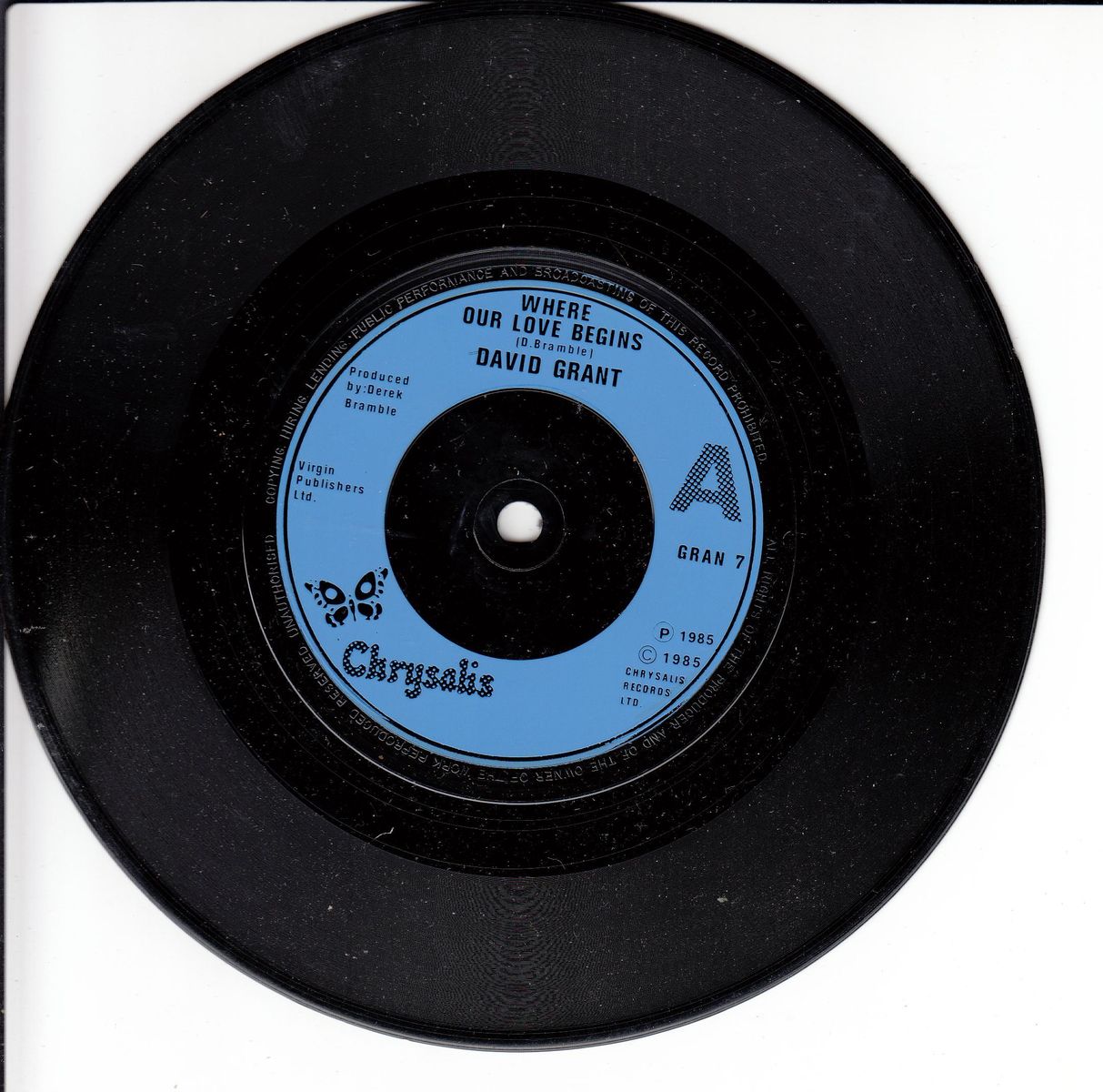 David Grant - Where Our Love Begins (UK)