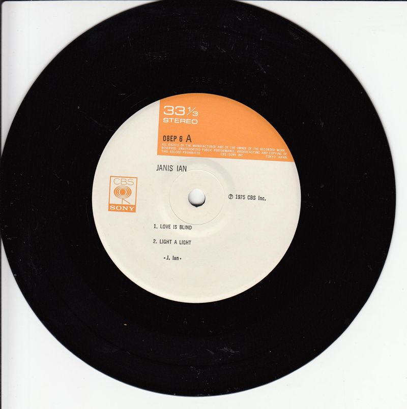 Janis Ian – Love Is Blind E.P. (Japan)