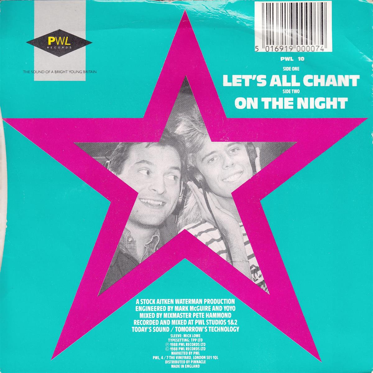 Pat & Mick - Let's All Chant (UK)