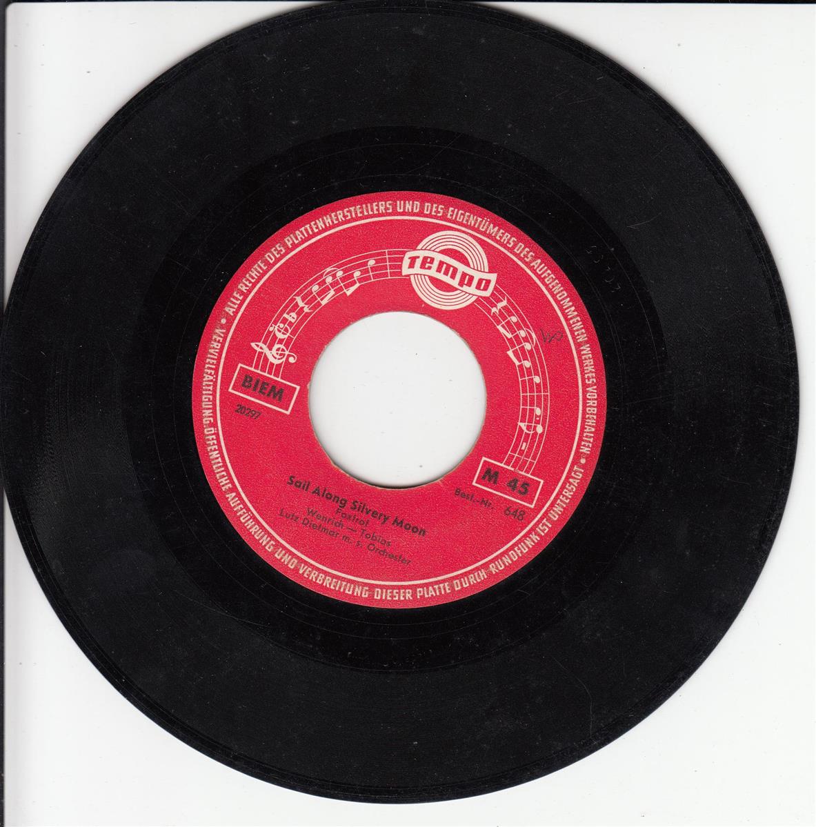 Maureen René / Lutz Dietmar M. S. Orchester - Du Wirst Geliebt / Sail Along Silvery