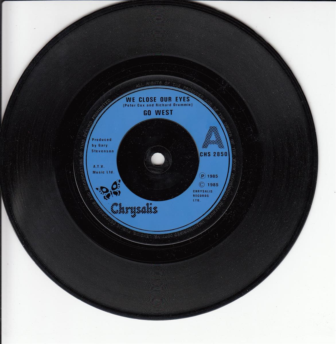 Go West - We Close Our Eyes (UK)