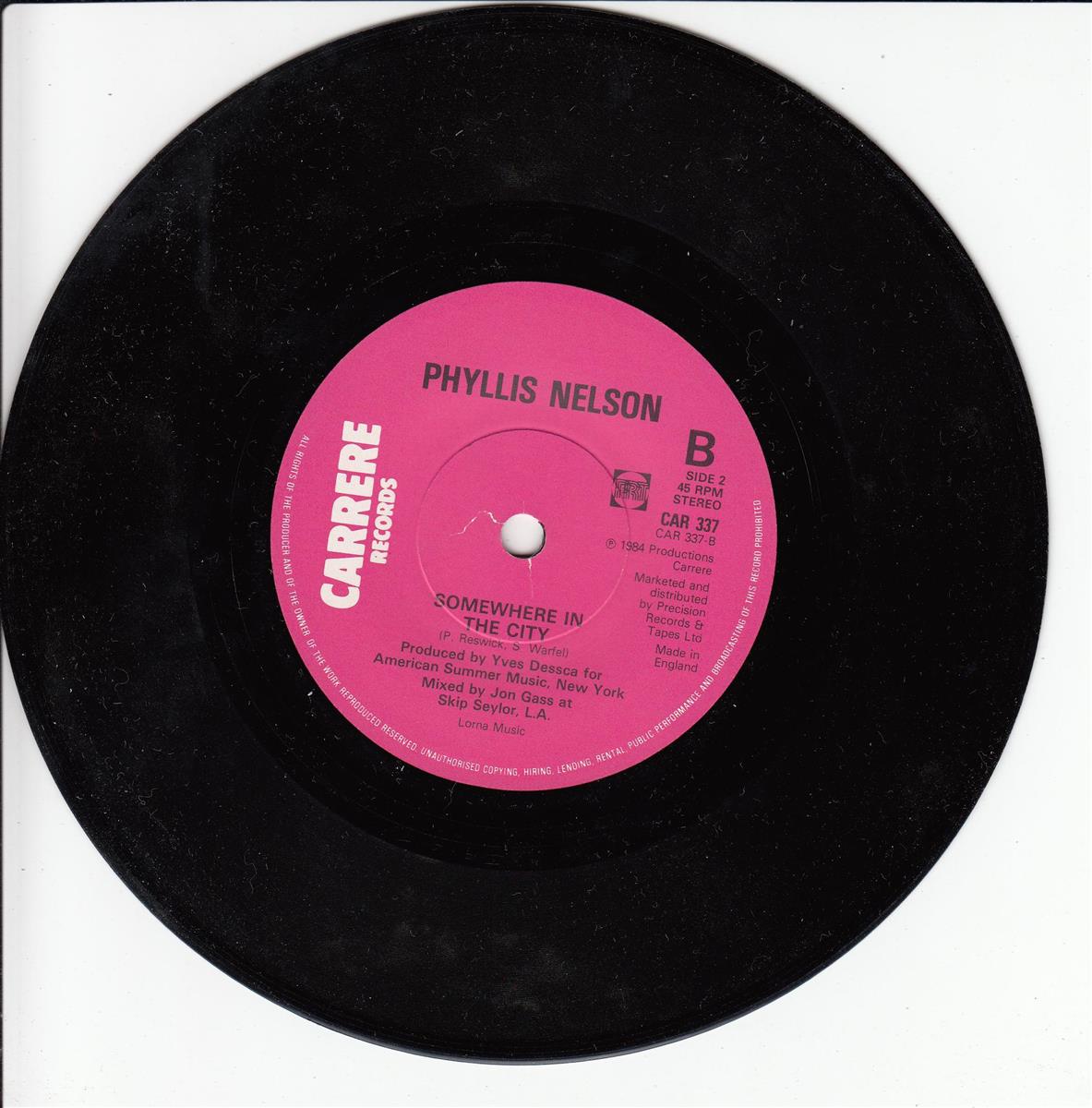 Phyllis Nelson - Move Closer (UK)