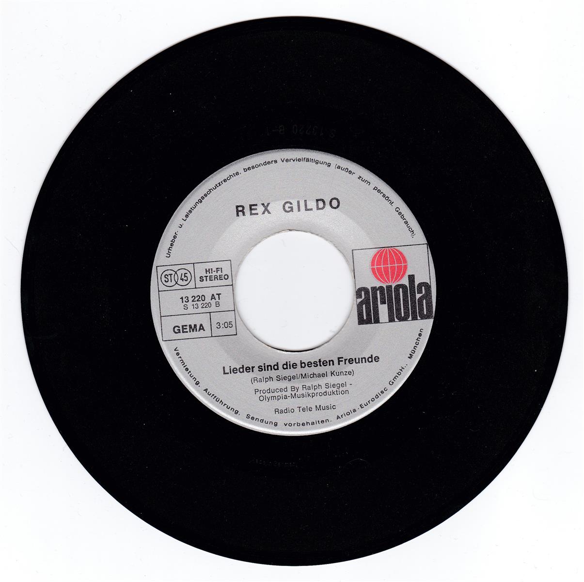 Rex Gildo - Mary-Ann Good-Bye