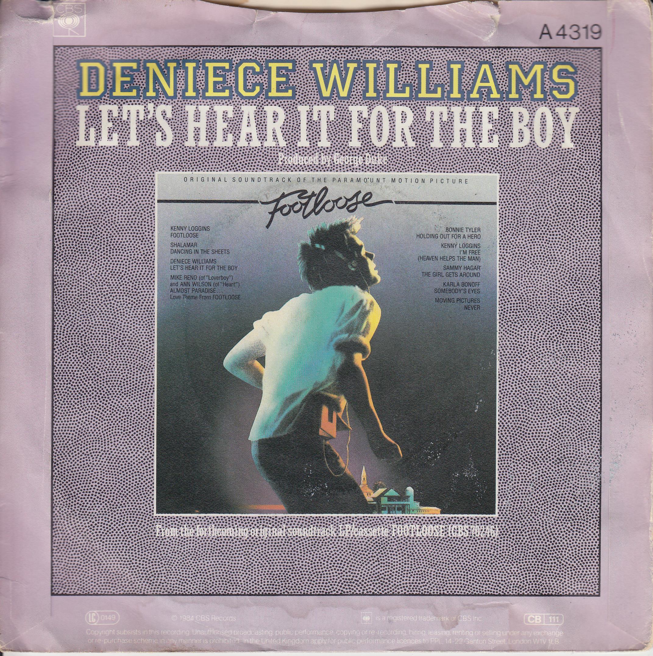 Deniece Williams – Let's Hear It For The Boy (UK)