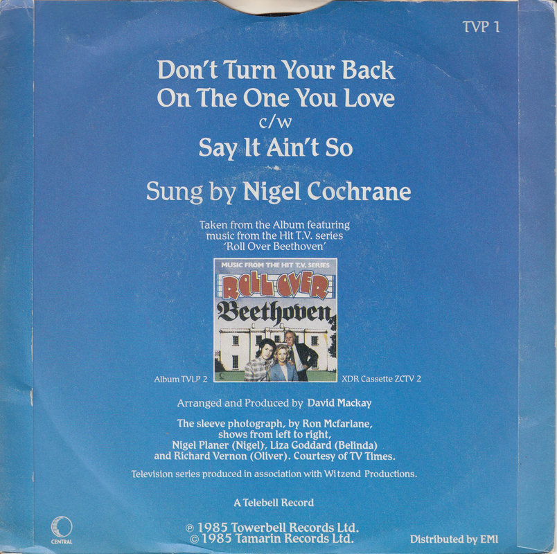 Nigel Cochrane – Don't Turn Your Back On The One You Love (UK)
