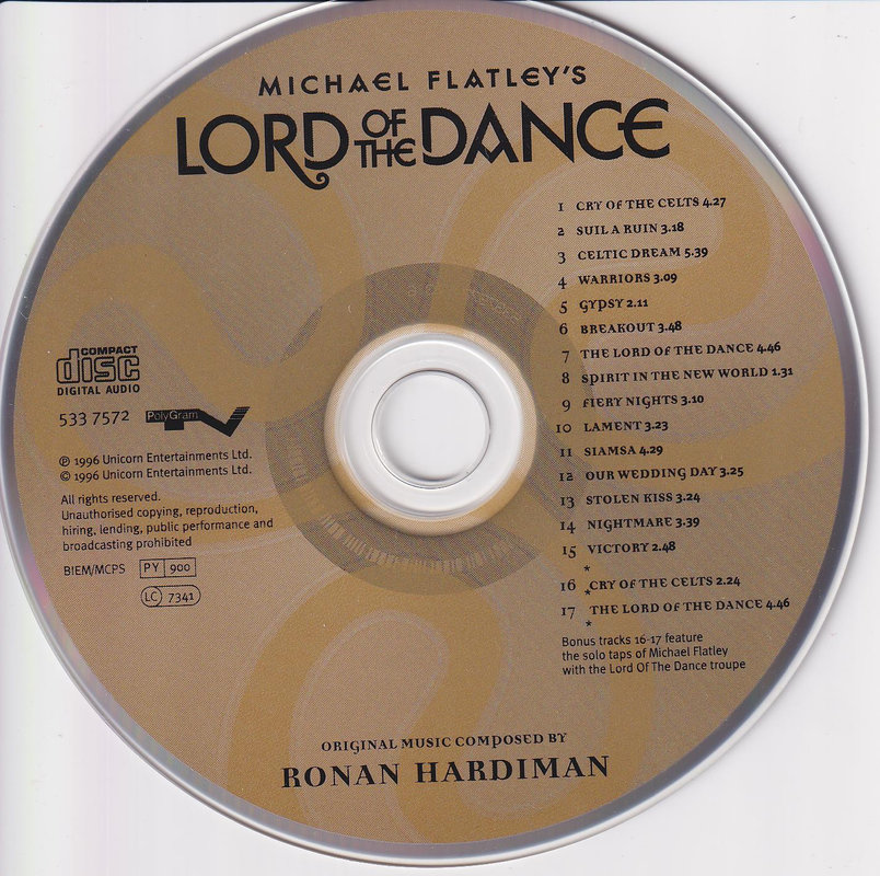 Ronan Hardiman – Michael Flatley's Lord Of The Dance (USA)