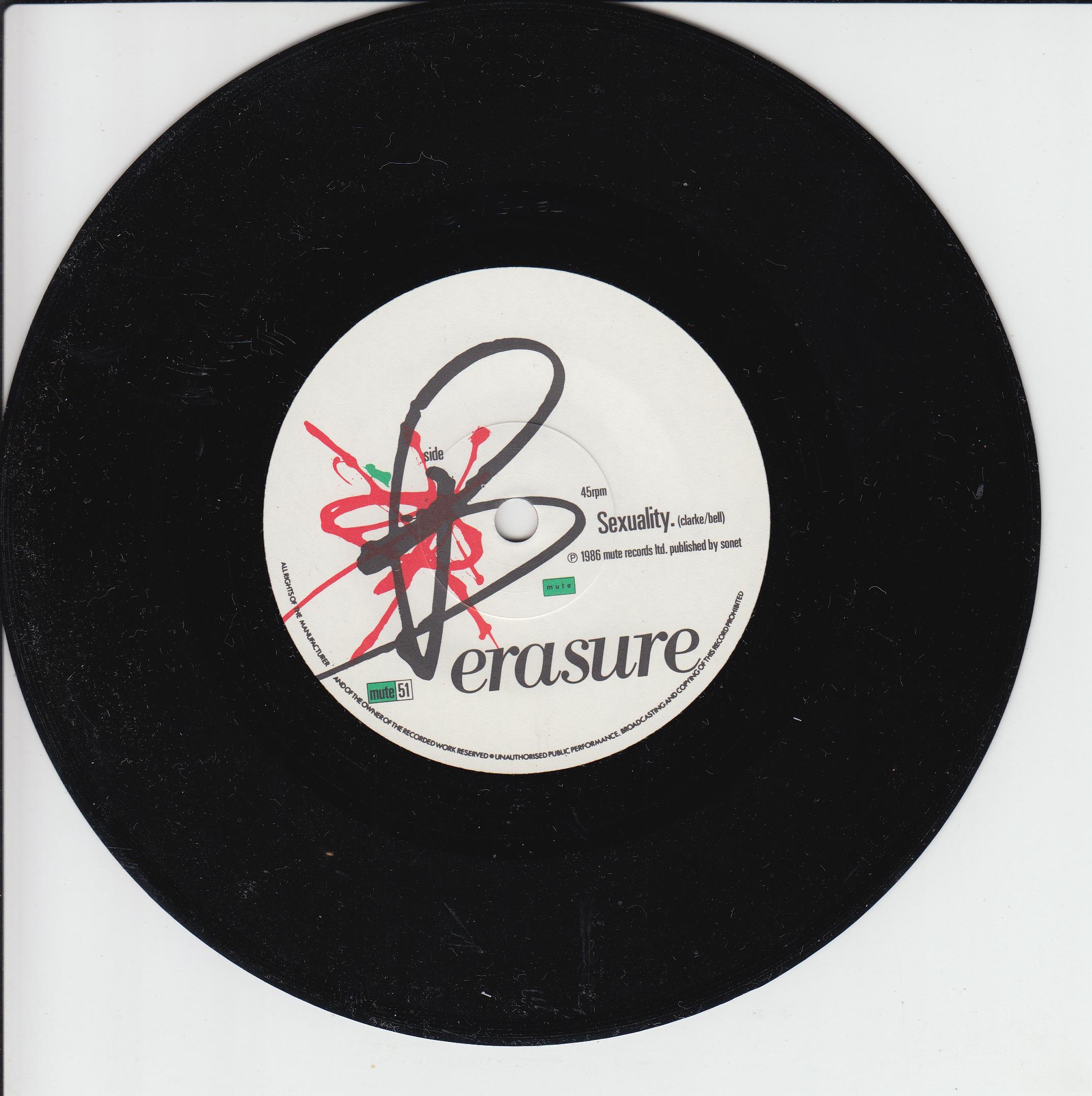 Erasure – Sometimes (UK)