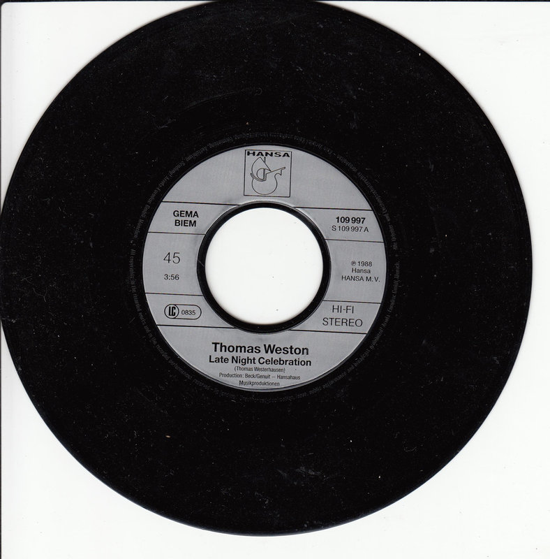 Thomas Weston – Late Night Celebration
