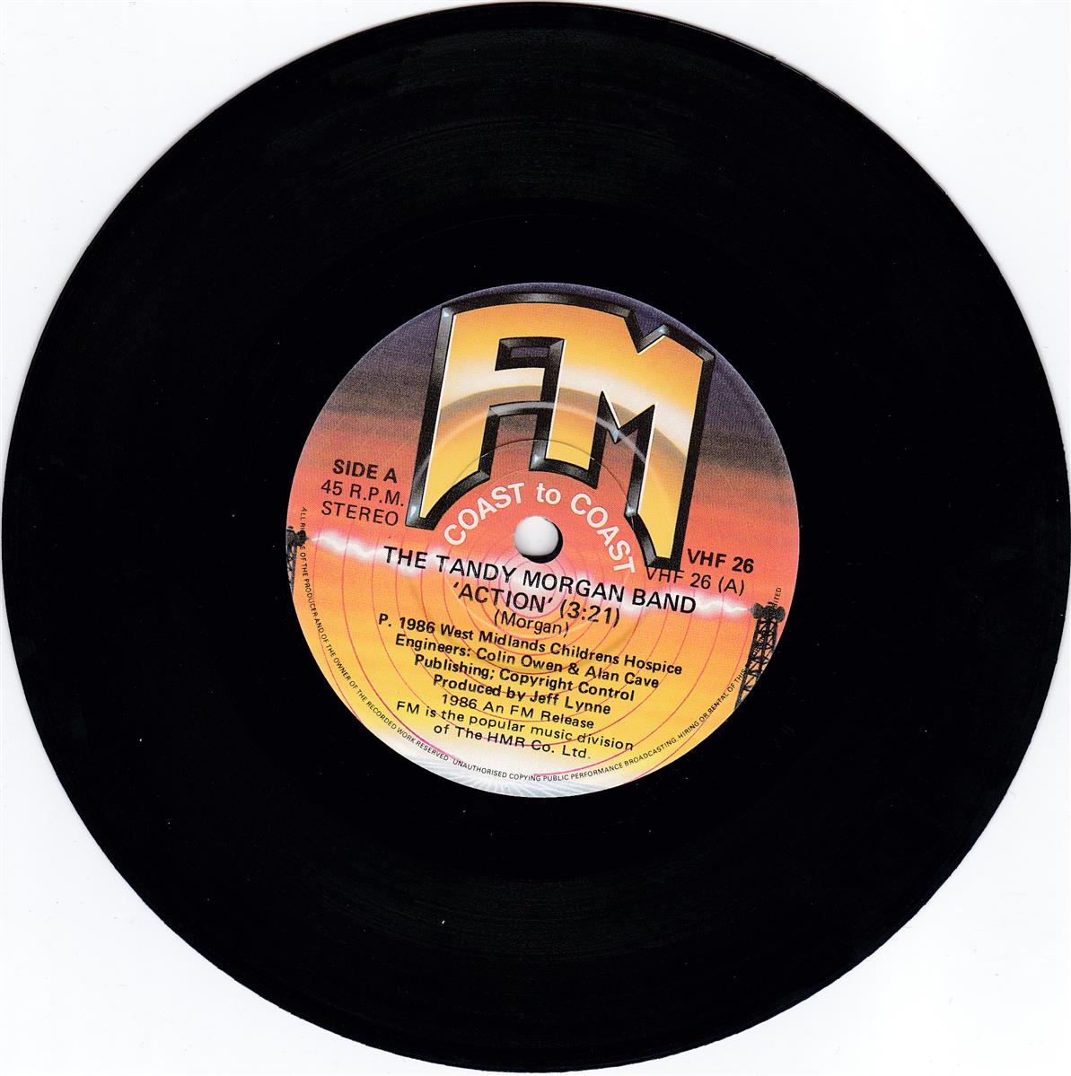 The Tandy Morgan Band - Action (UK)