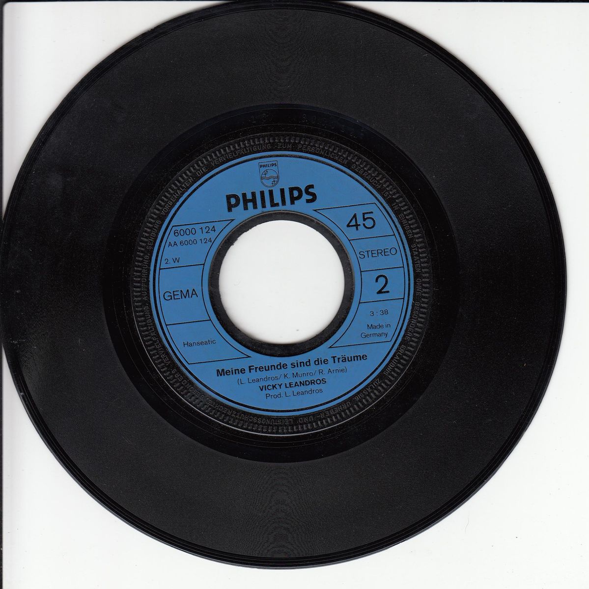 Vicky Leandros - Auf Wiedersehen, Ihr Freunde Mein (Amazing Grace)