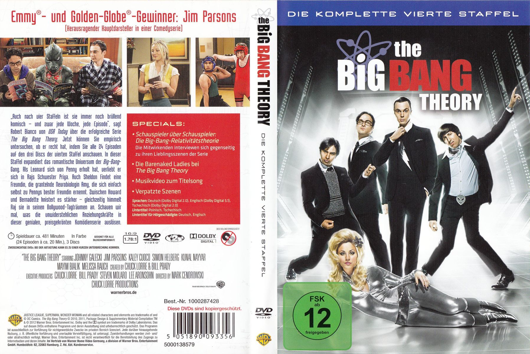 The Big Bang Theory - Staffel 4 (DVD)
