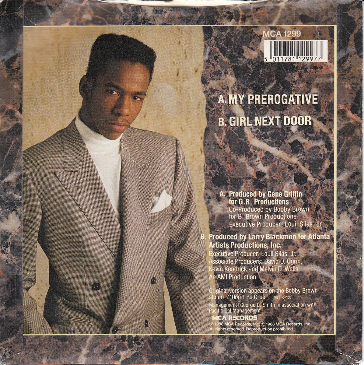 Bobby Brown - My Prerogative (UK)