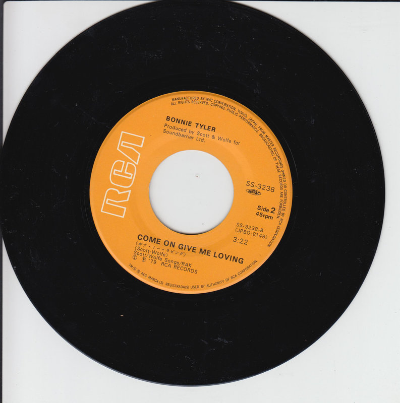 Bonnie Tyler - Sitting On The Edge Of The Ocean (Japan)