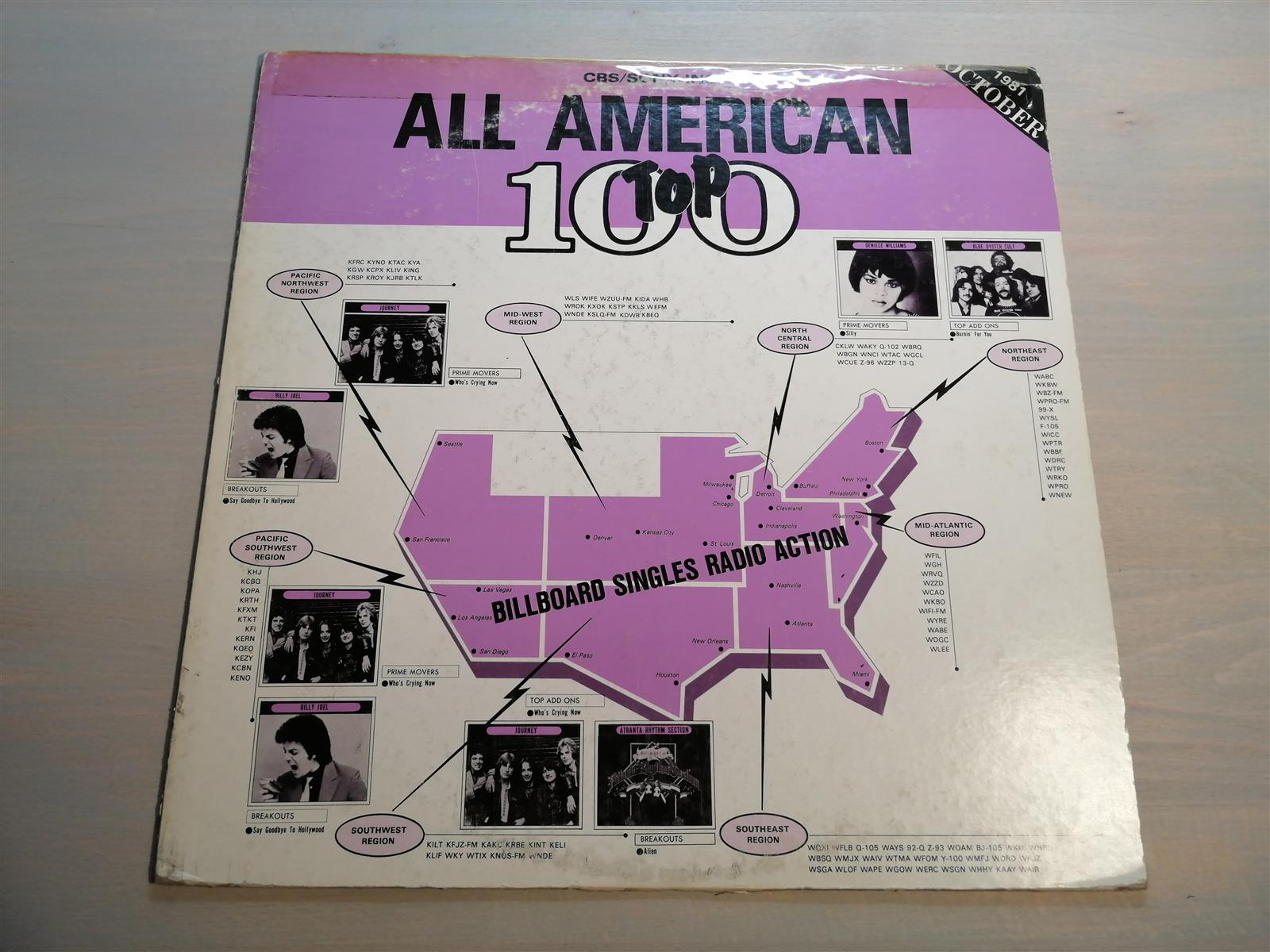 All American Top 100 - October 1981 (Promo) (Japan)