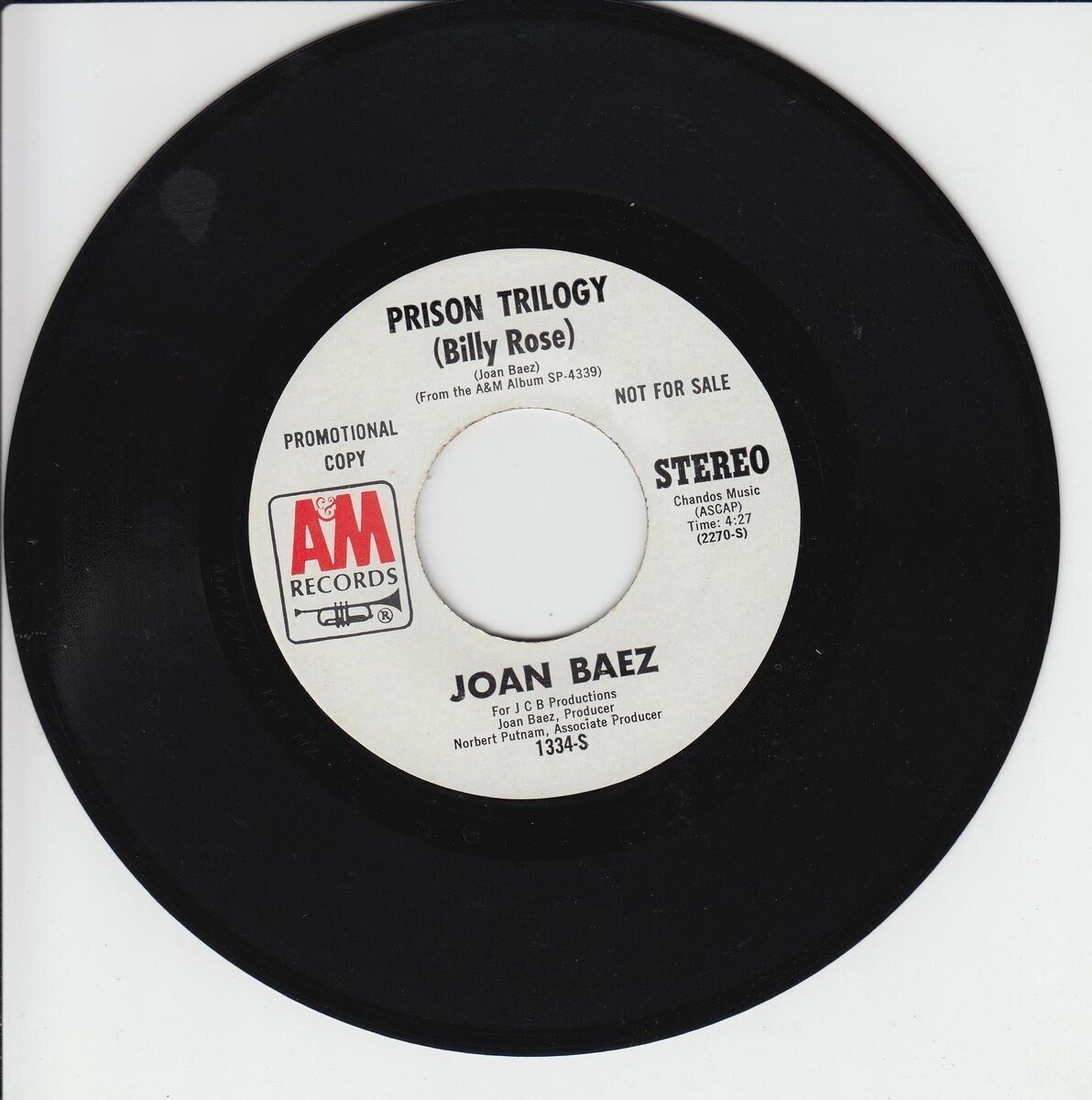 Joan Baez – Song For Bangladesh (Promo) (USA)