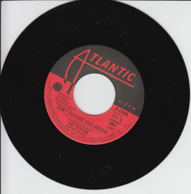 The System – Don't Disturb The Groove (Japan)