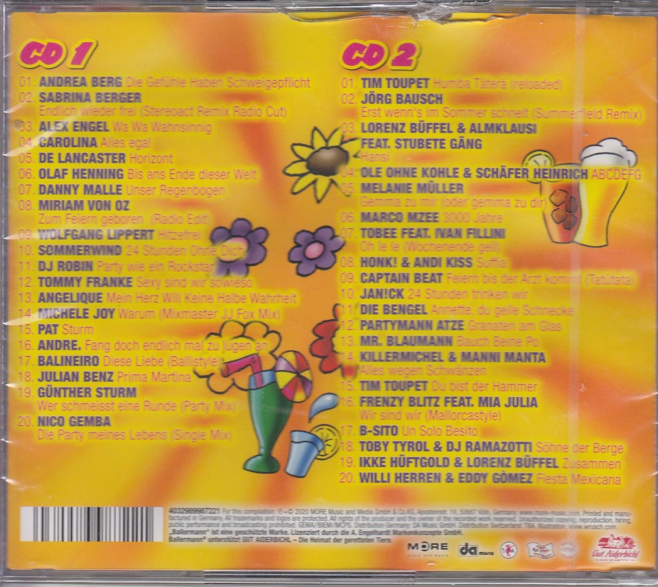 Various - Ballermann Schlager Sommer 2020 (2 CD)