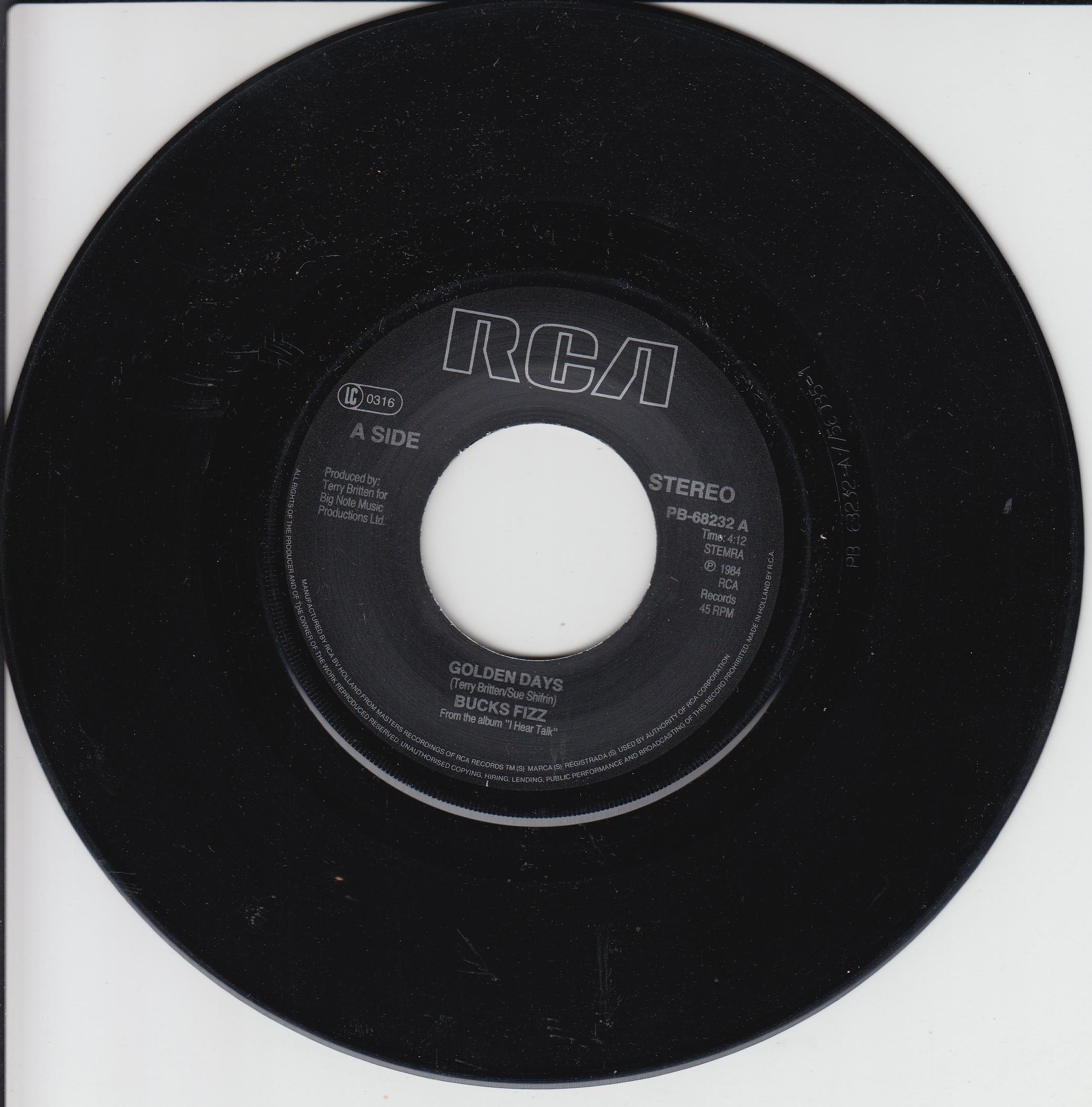 Bucks Fizz – Golden Days (Niederlande)