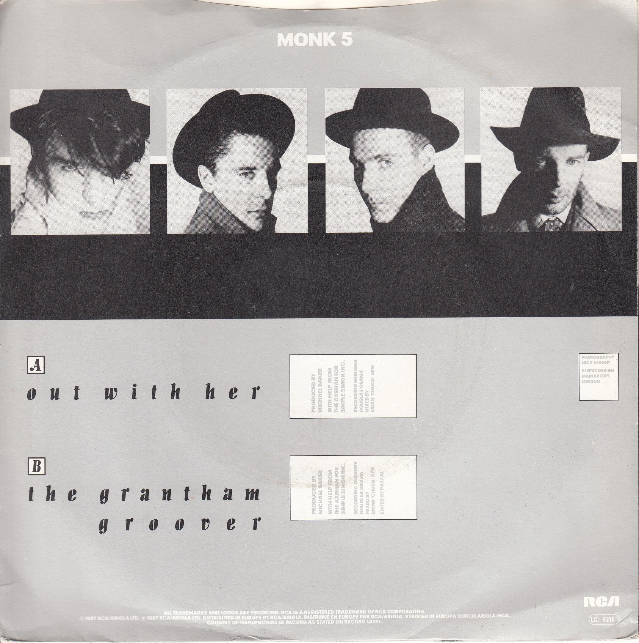 The Blow Monkeys – Out With Her (UK)