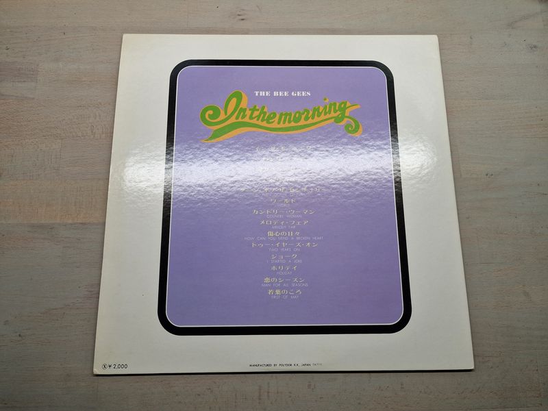 The Bee Gees - In The Morning (Japan)