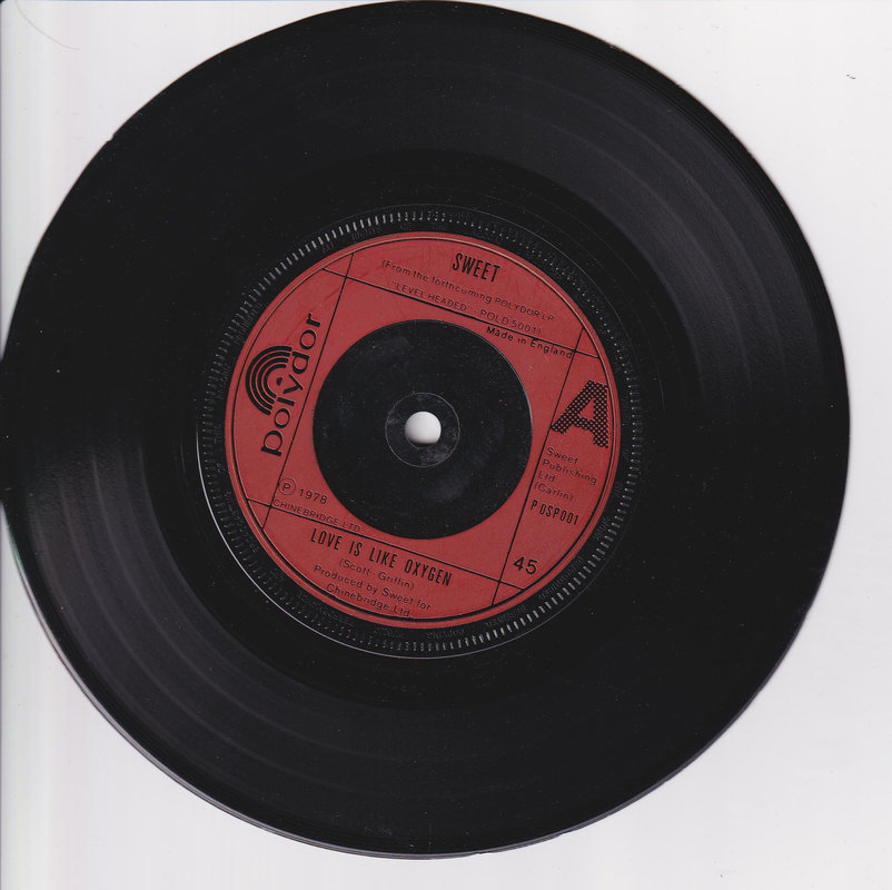 Sweet – Love Is Like Oxygen (UK)