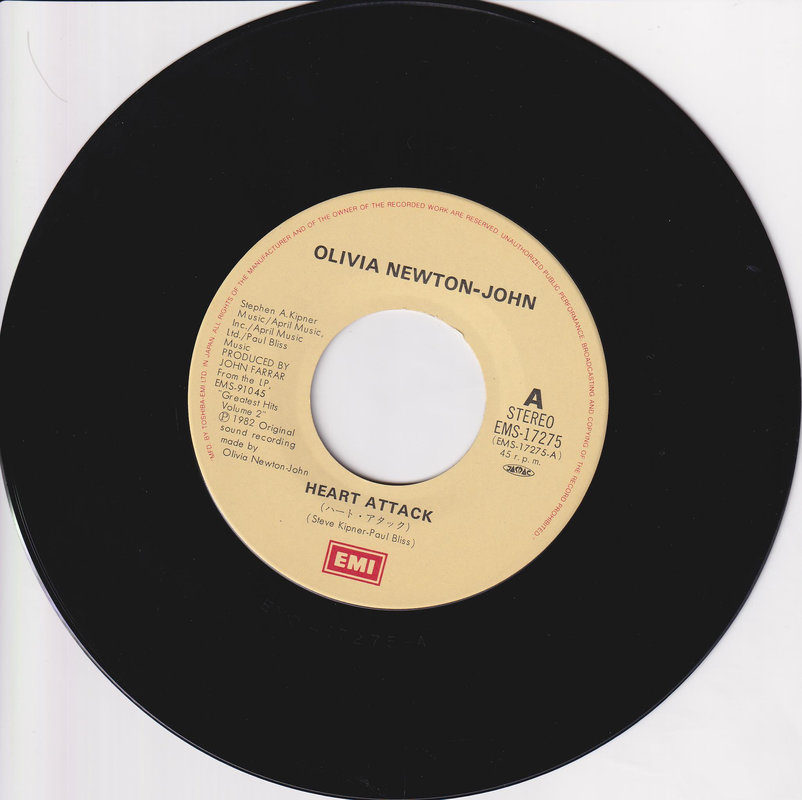Olivia Newton-John – Heart Attack (Japan)