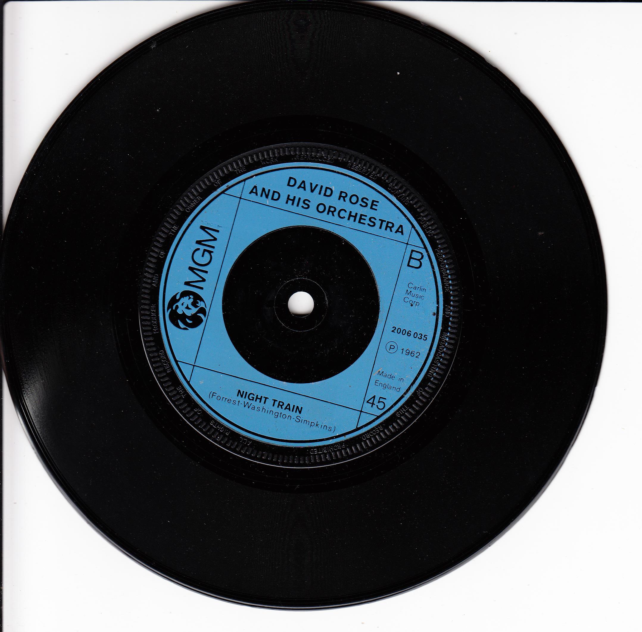 David Rose And His Orchestra - The Stripper (UK)