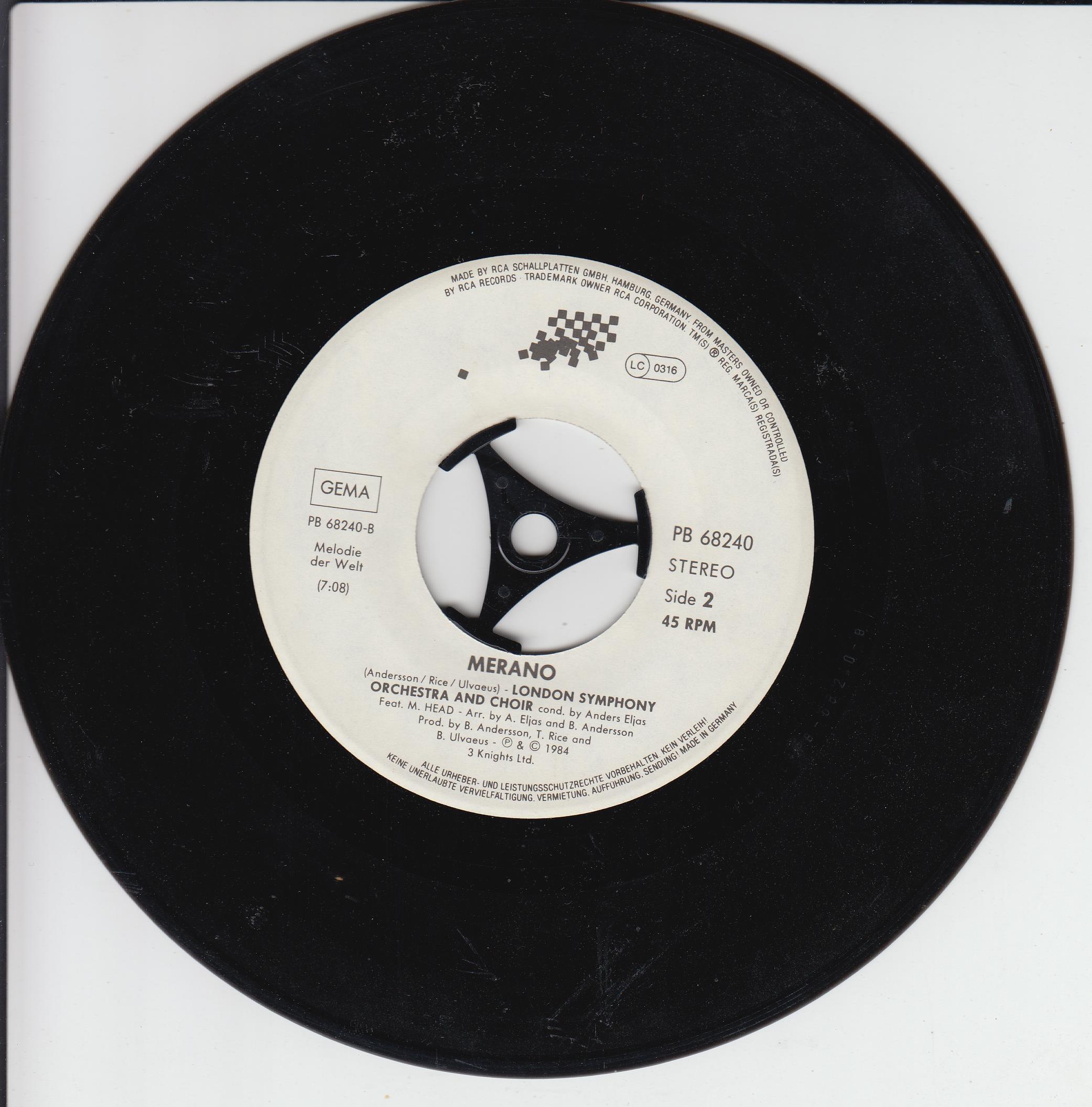 Murray Head – One Night In Bangkok