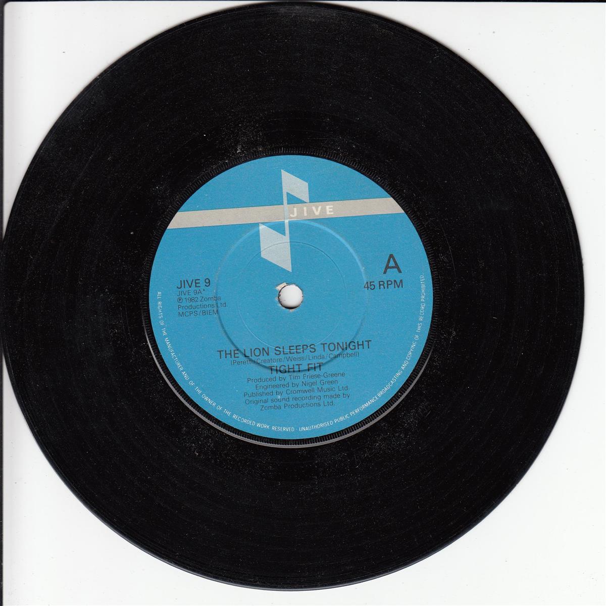 Tight Fit - The Lion Sleeps Tonight (UK)