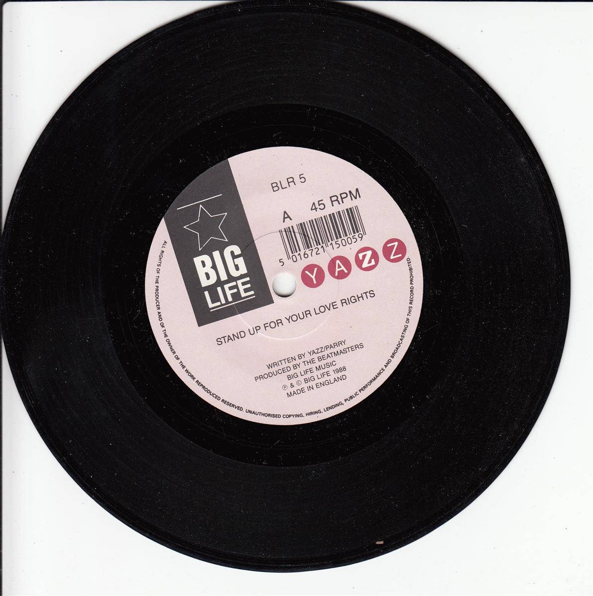 Yazz - Stand Up For Your Love Rights (UK)