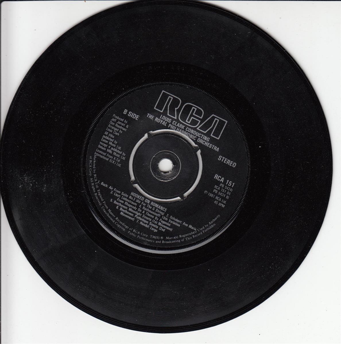 Louis Clark Conducting The Royal Philharmonic Orchestra - Hooked On A Can Can (UK)