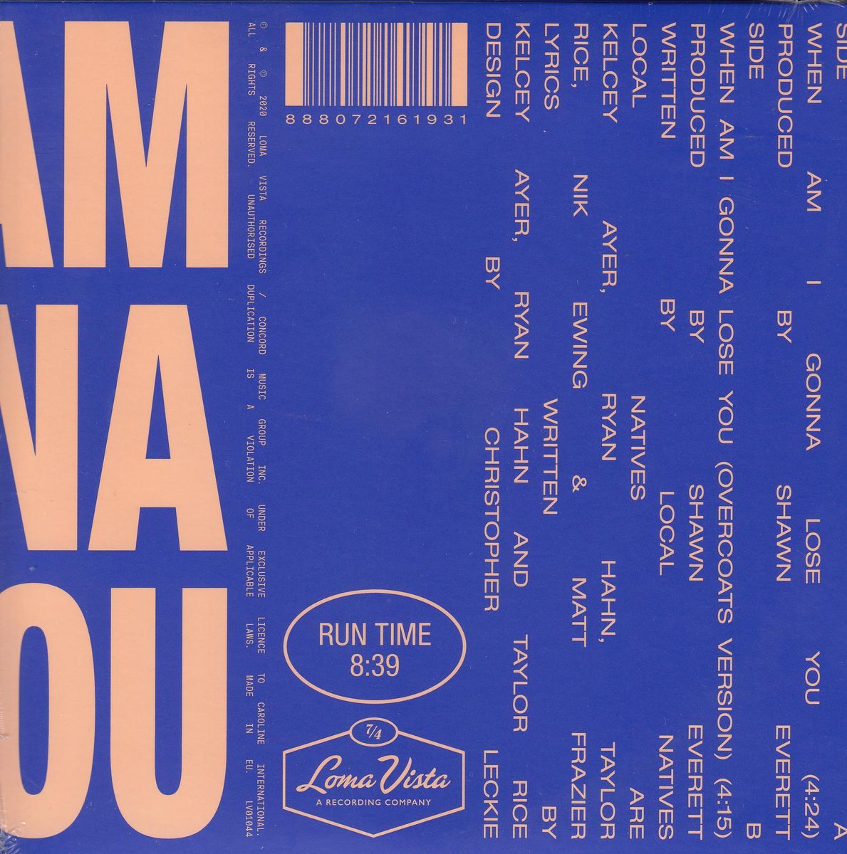 Local Natives - When Am I Gonna Lose You