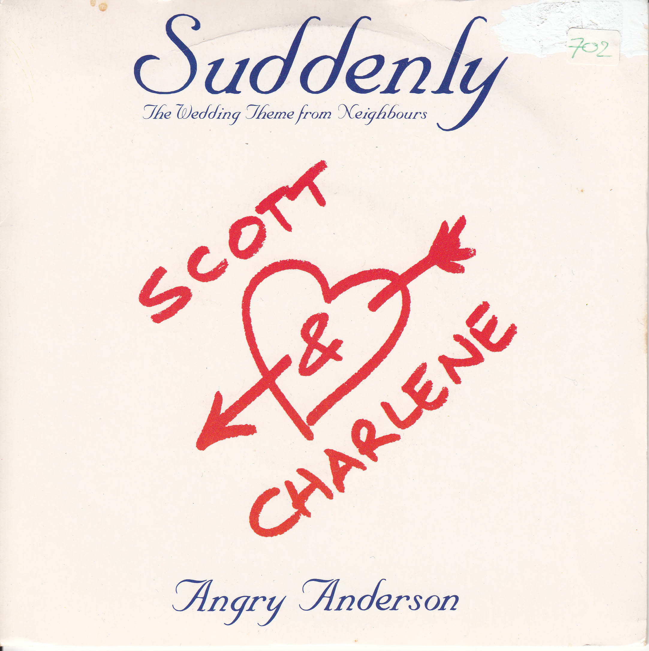 Angry Anderson - Suddenly (The Wedding Theme From Neighbours) (UK)