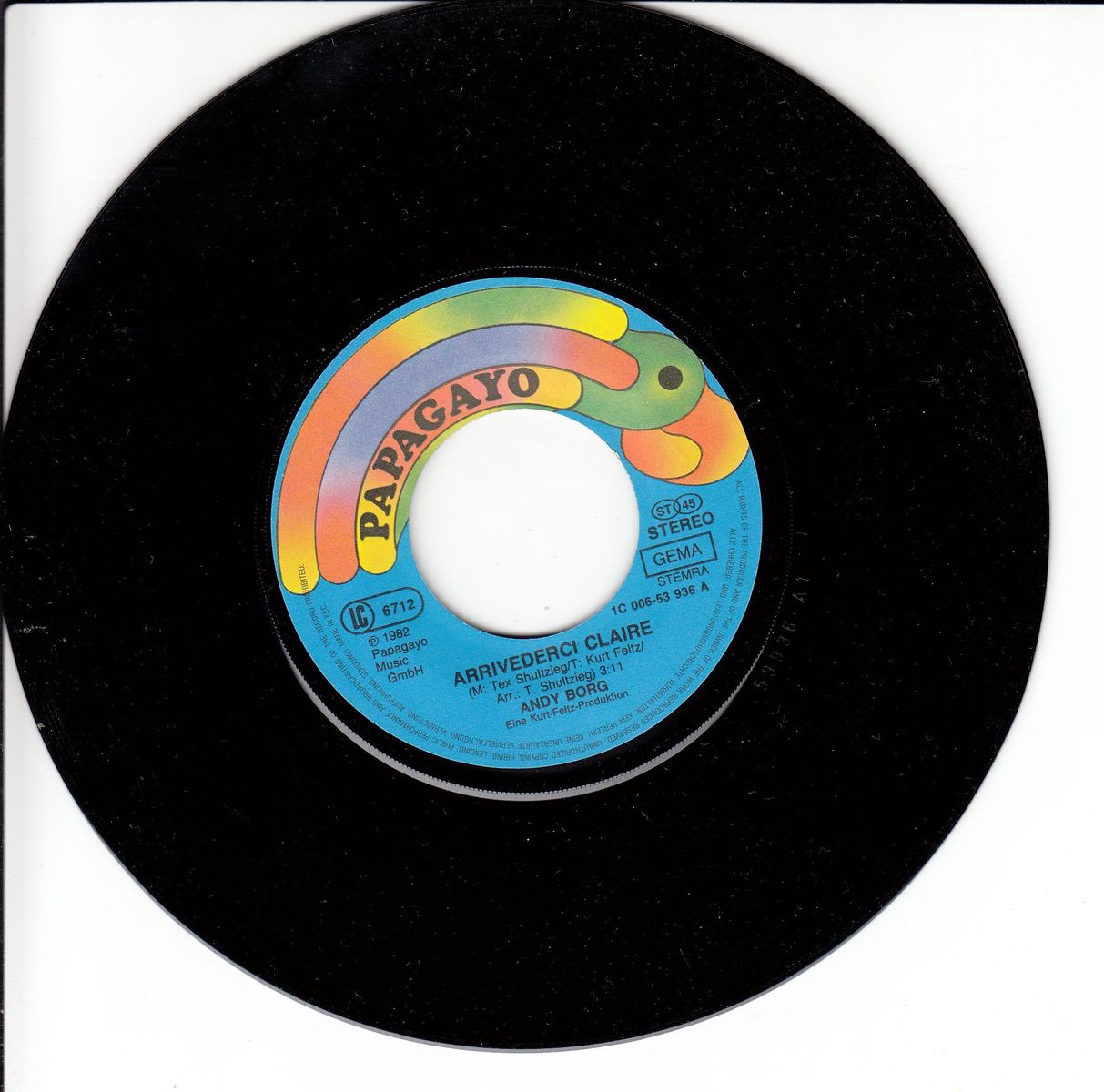 Andy Borg - Arrivederci Claire