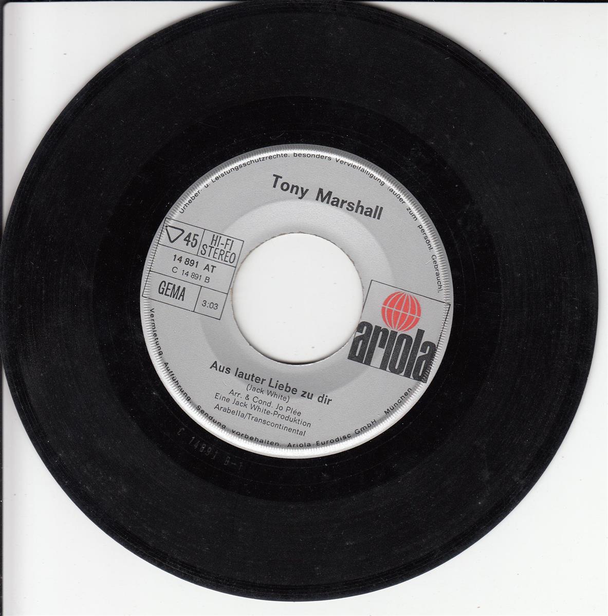 Tony Marshall - Schöne Maid