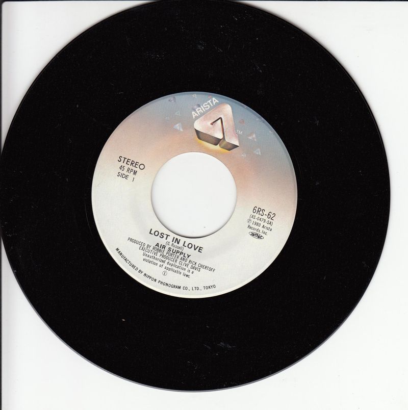Air Supply - Lost In Love (Japan)