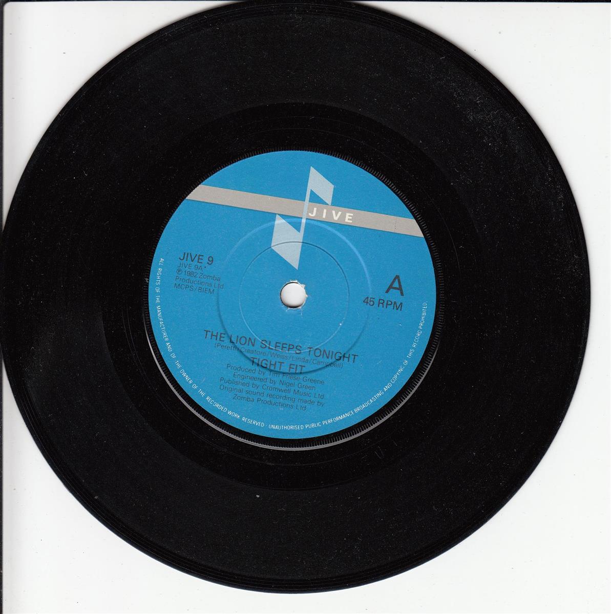 Tight Fit - The Lion Sleeps Tonight (UK)