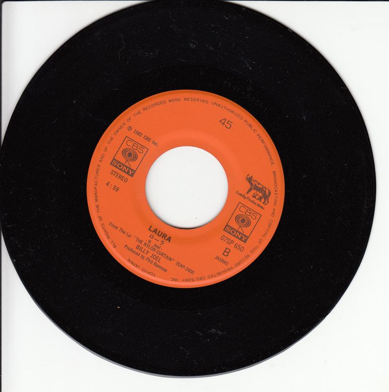 Billy Joel – Pressure (Japan)