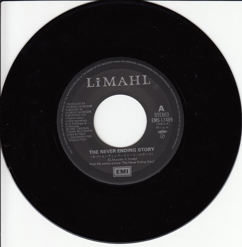 Limahl - The Never Ending Story (Japan)