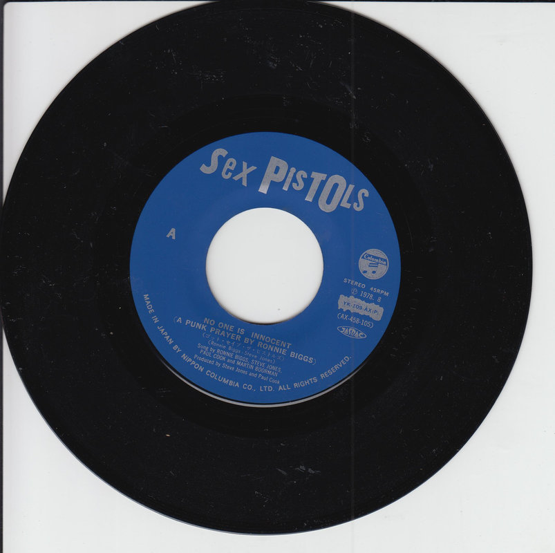Sex Pistols – No One Is Innocent (A Punk Prayer By Ronald Biggs) (Japan)