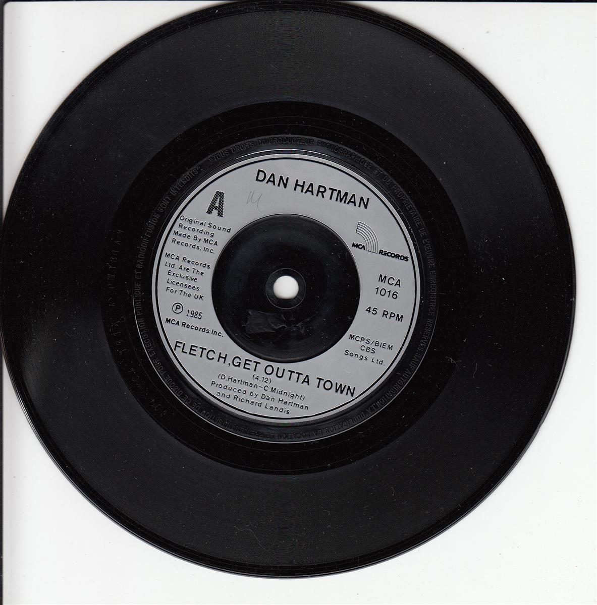 Dan Hartman - Get Outta Town (UK)