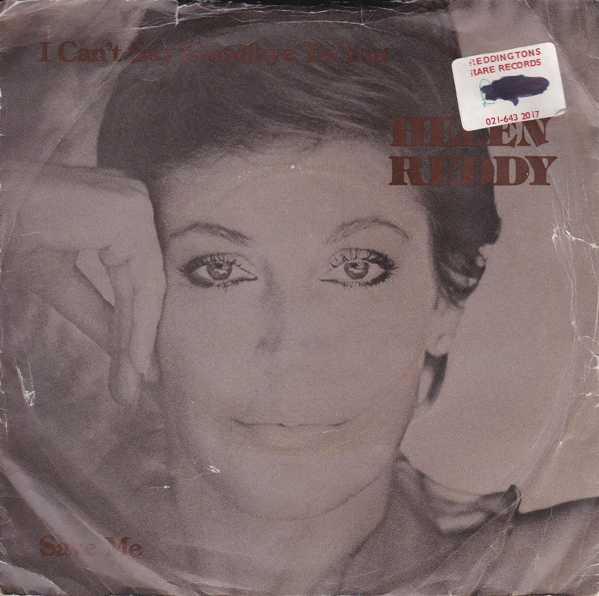 Helen Reddy - I Can't Say Goodbye To You (UK)