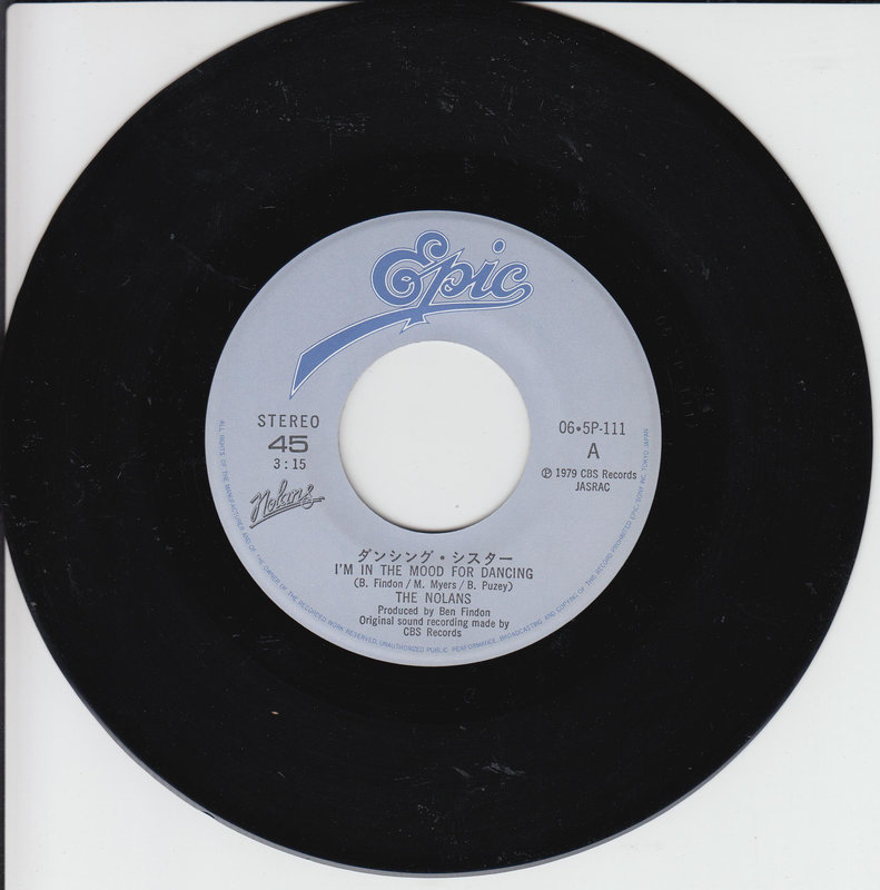 The Nolans - I'm In The Mood For Dancing (Japan)