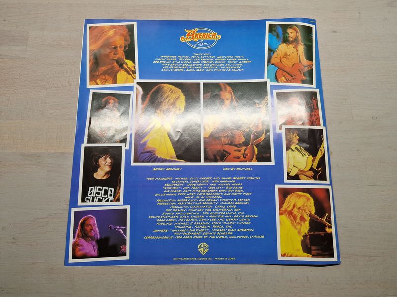 America - Live (Japan)