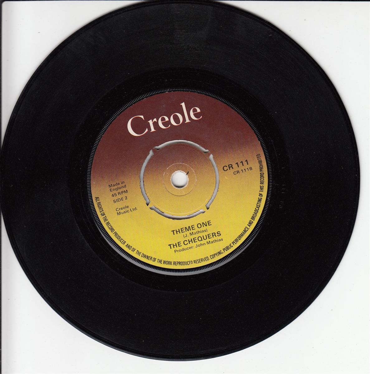 The Chequers - Rock On Brother (UK)