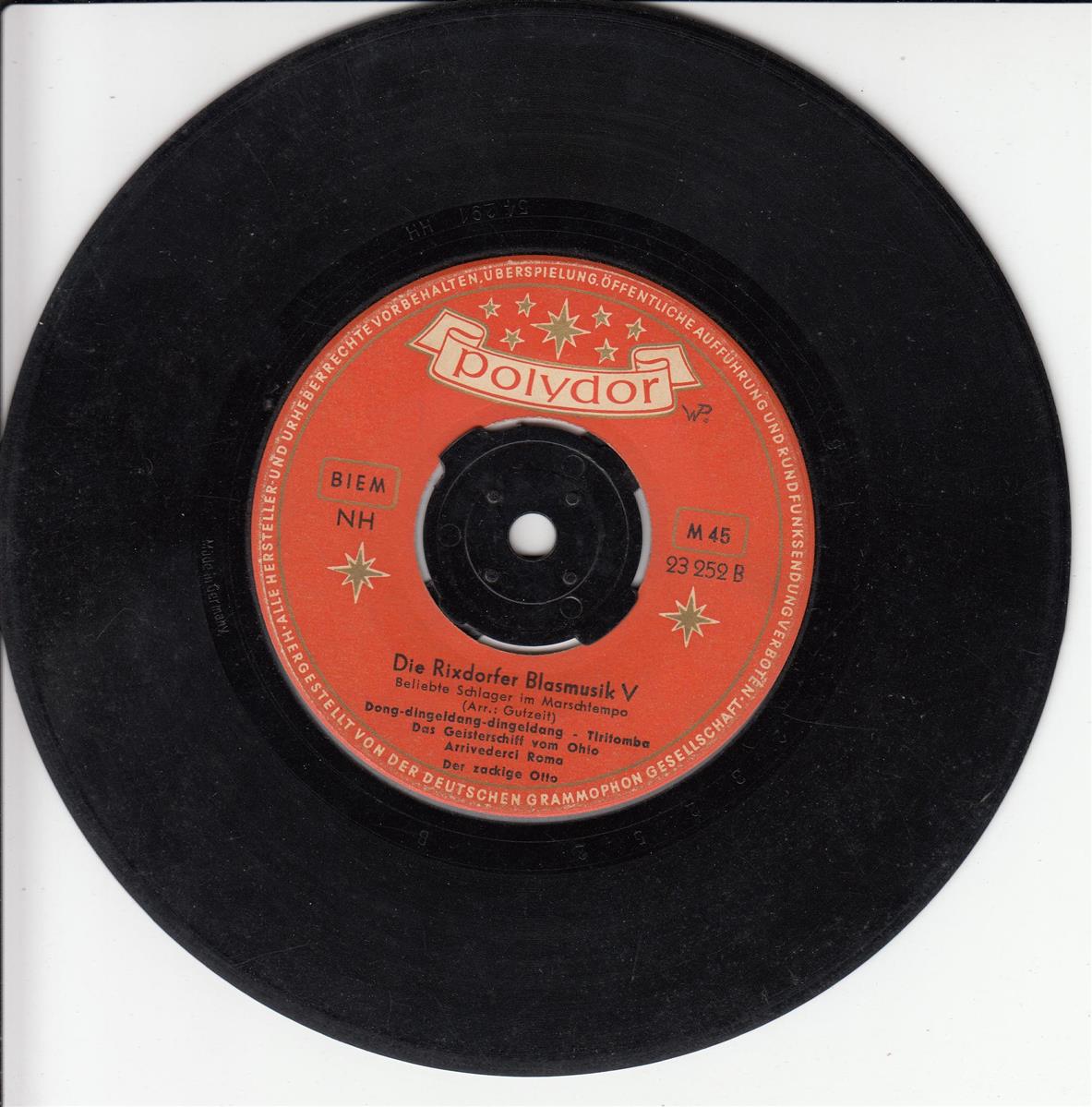 Der Zackige Otto - Die Rixdorfer Blasmusik V (Beliebte Schlager Im Marschtempo) (Deutschland)