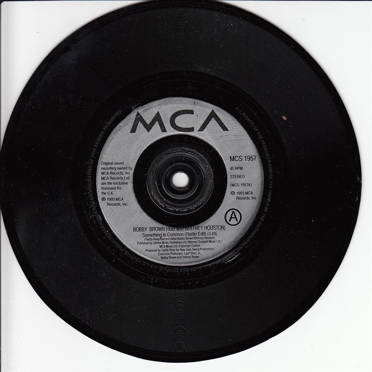 Bobby Brown & Whitney Houston - Something In Common (UK)