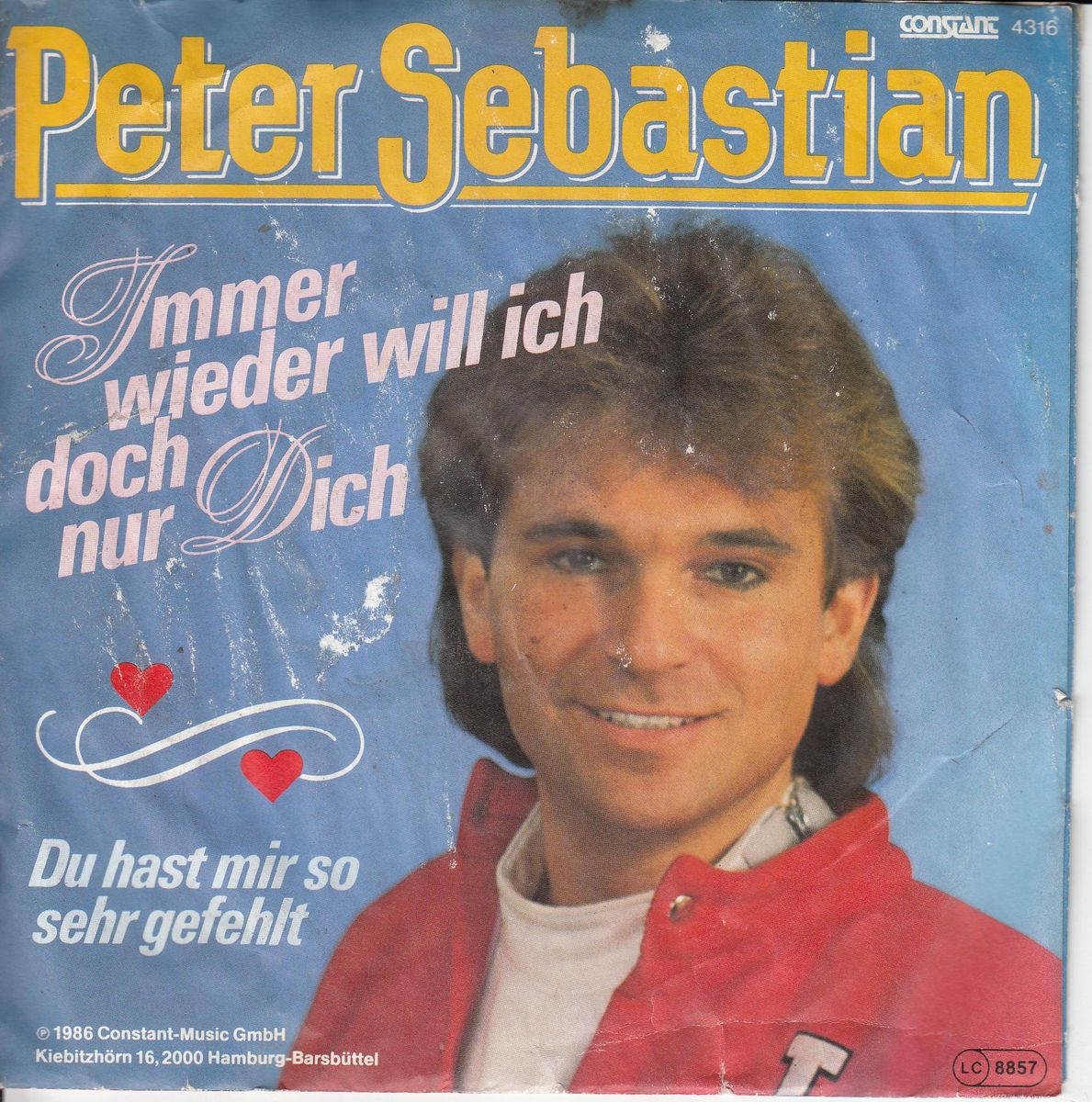 Peter Sebastian - Immer Wieder Will Ich Doch Nur Dich
