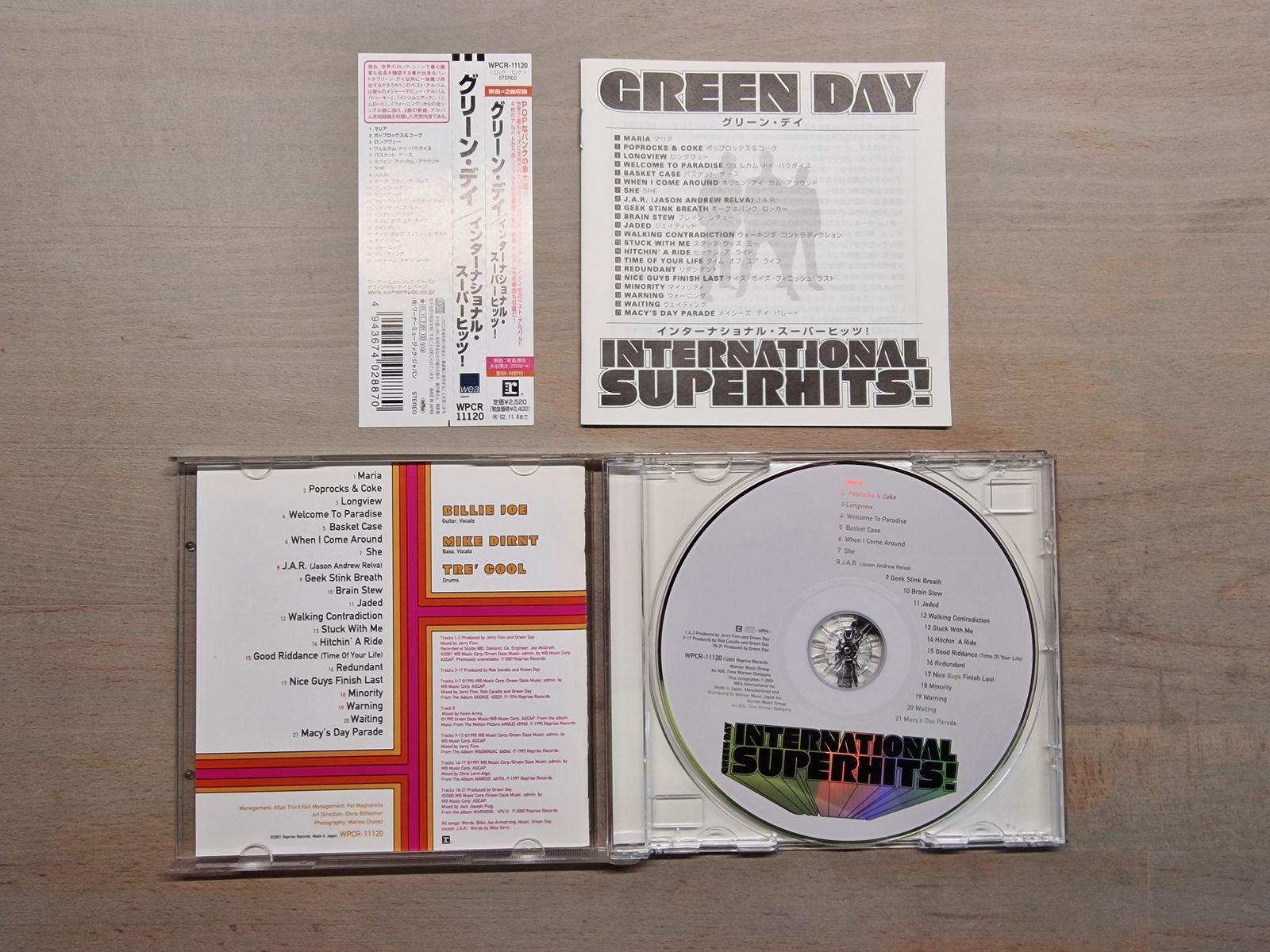 Green Day - International Superhits! (Japan)