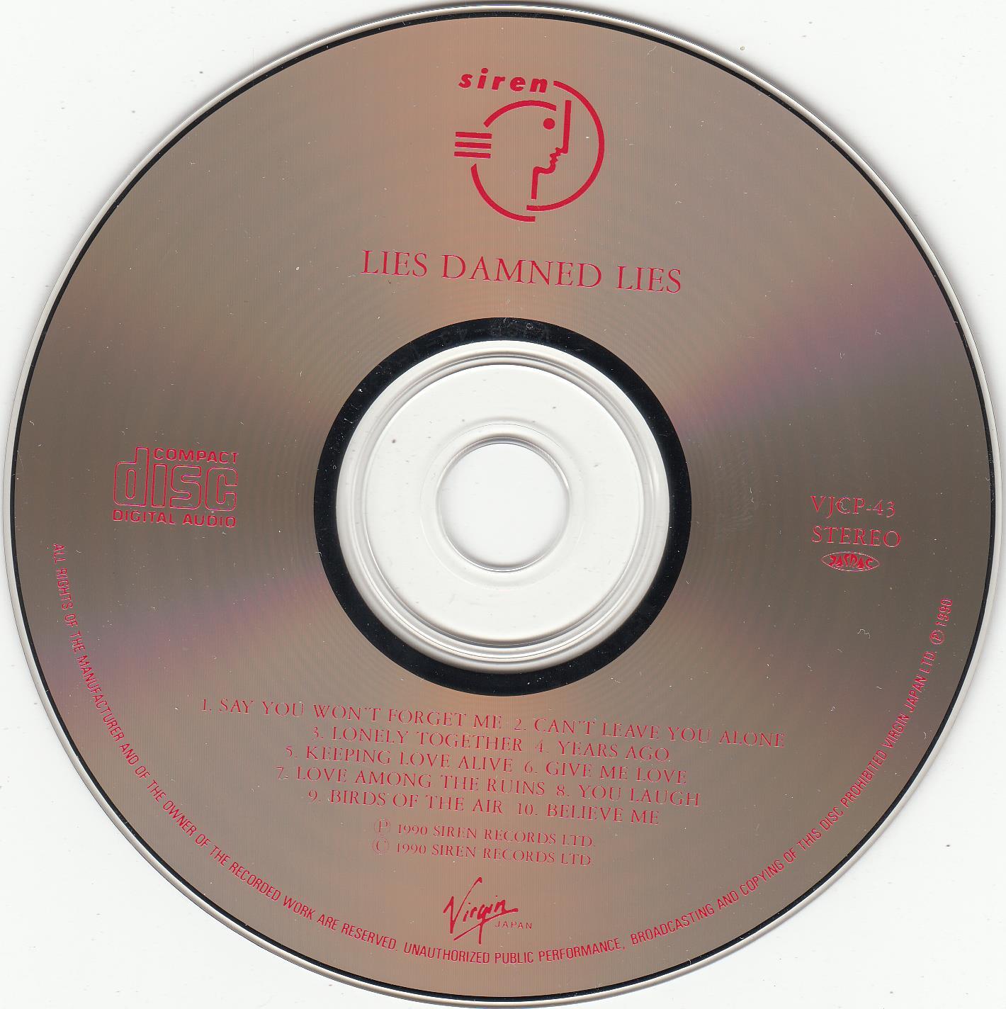 Lies Damned Lies - Lies Damned Lies (Japan)